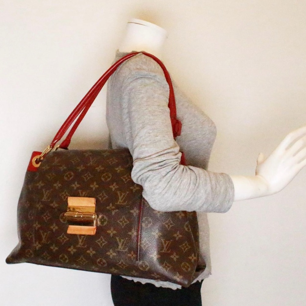 Authentic pre-owned Louis Vuitton Monogram canvas Aurore Olimpe MM - Picture 9 of 9
